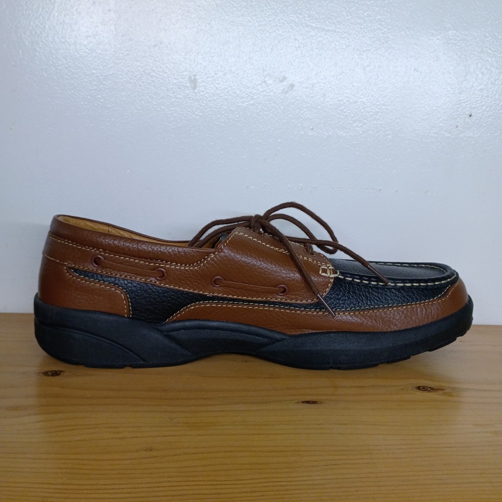 Dr. Comfort Patrick 8560 Men Therapeutic Leather Boat‎ Shoes Size 15 M Comfort - Picture 8 of 15